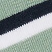 Tipped-stripe socks INDIGO NATURAL NAVAL 