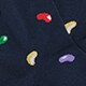 Jelly bean socks NAVY factory: jelly bean socks for men