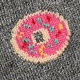 Donut socks HTHR FLANNEL factory: donut socks for men