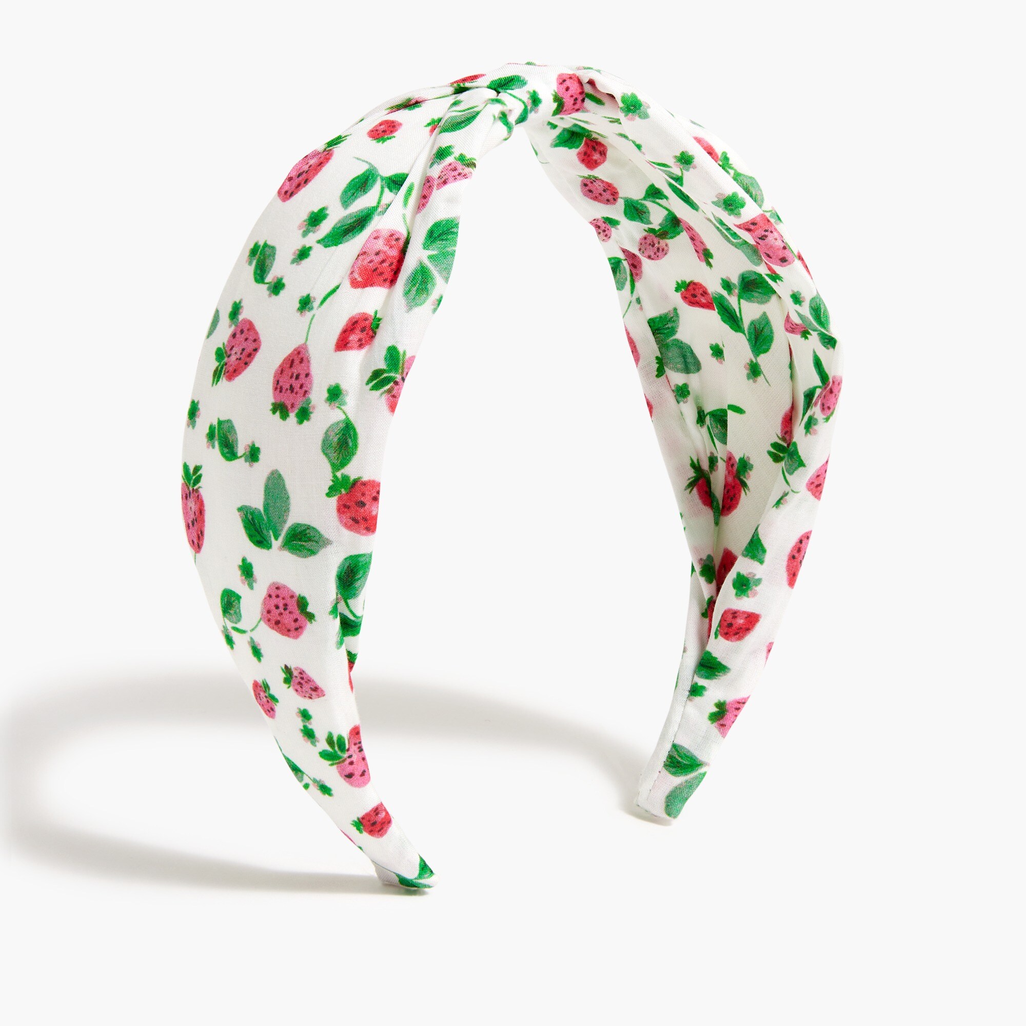 J.crew knotted headband Tartan Knot Headband For Women | Factory main image 3