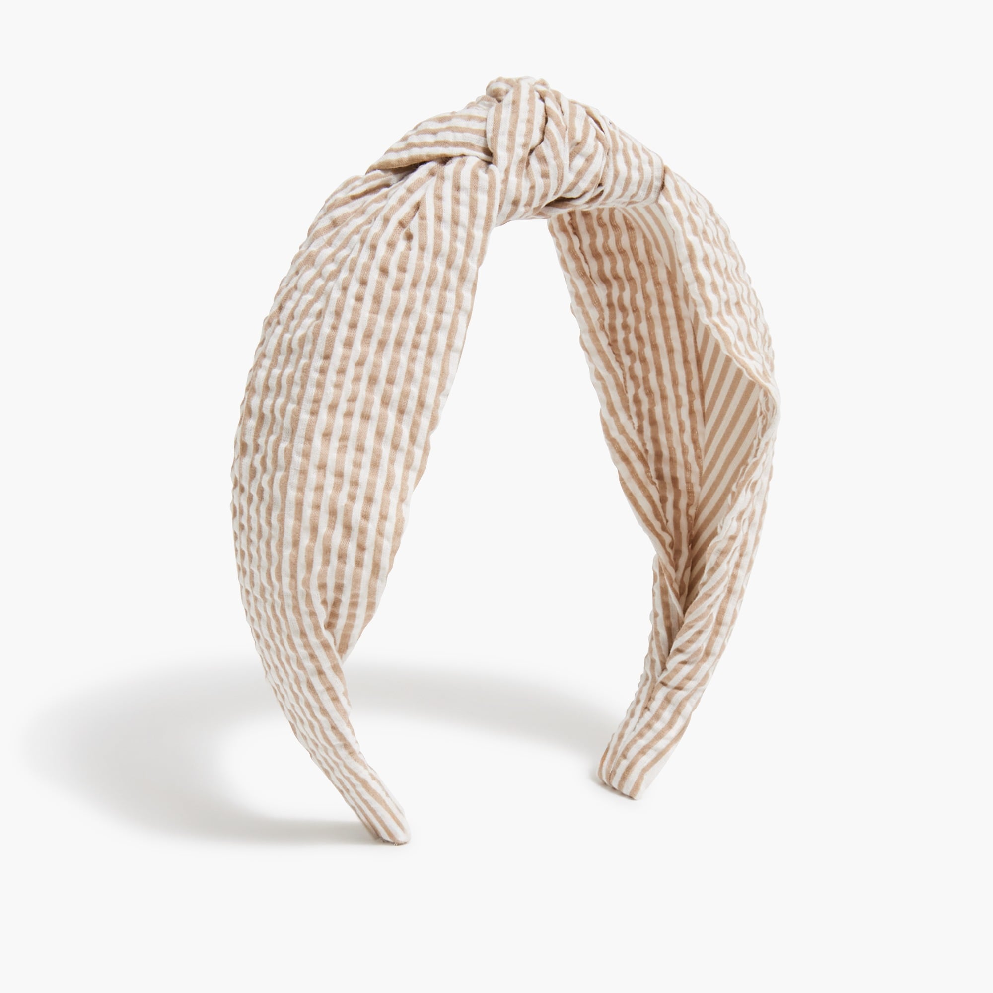 Seersucker knot headband