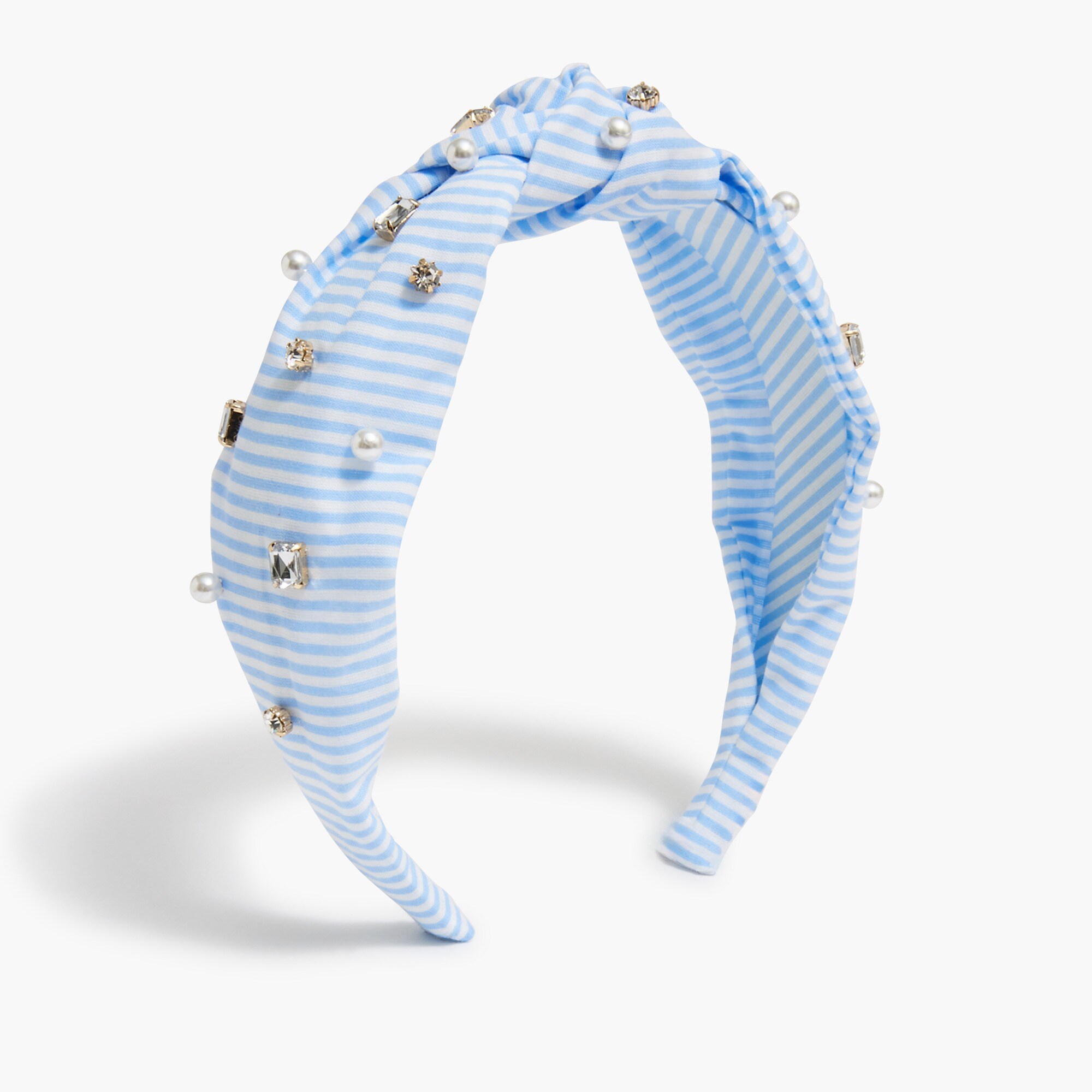  Embellished knot headband