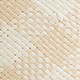 Gingham straw bucket hat IVORY AND BEIGE GINGHAM factory: gingham straw bucket hat for women