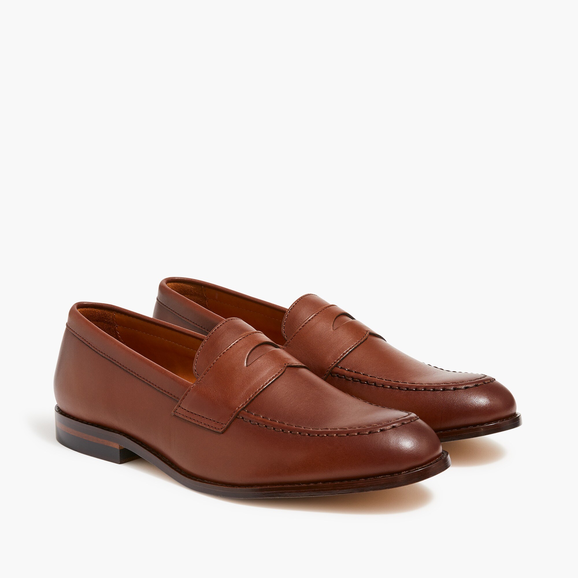 Leather Venetian Loafers For Men | Factory display picture 1