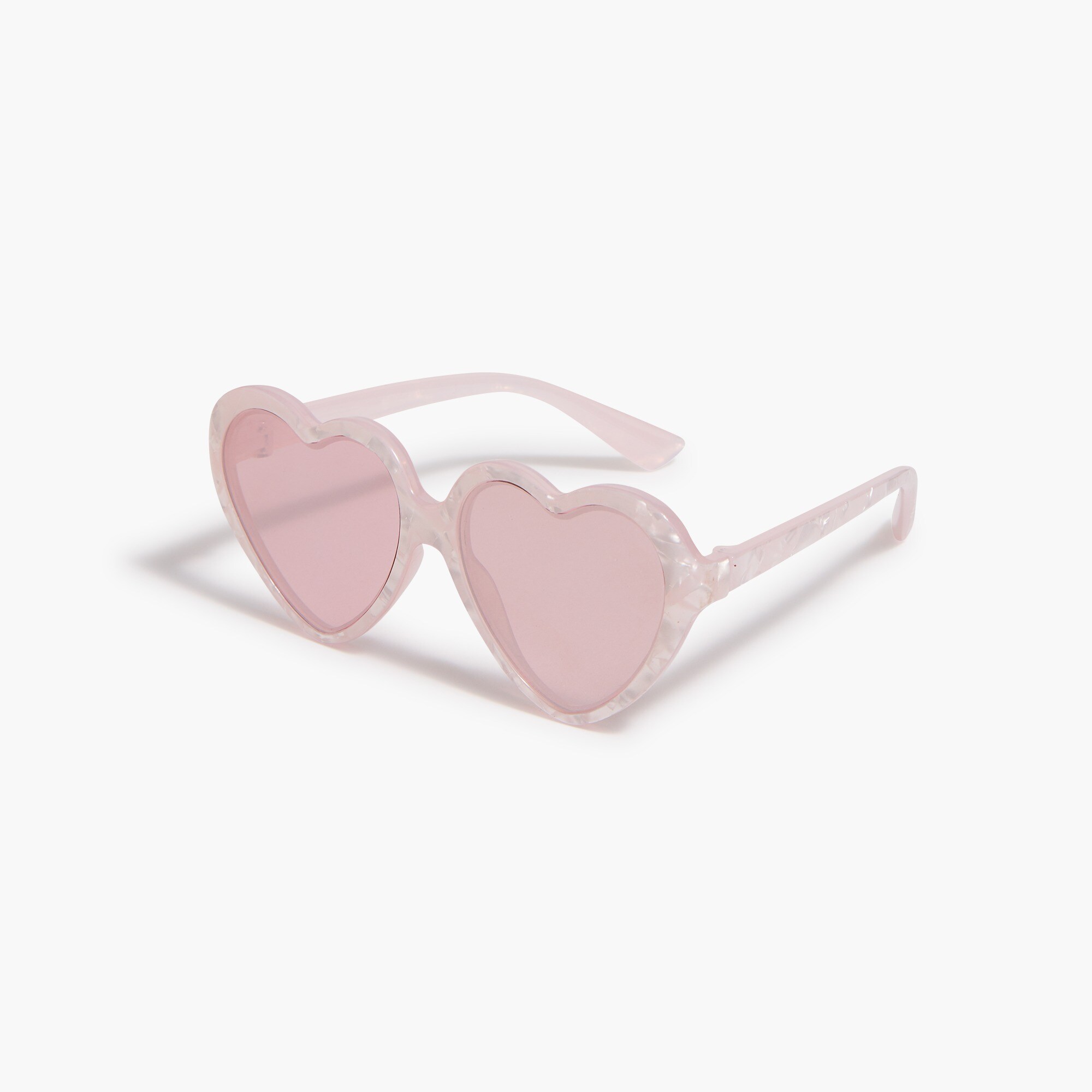 girls' heart-shaped sunglasses for girls