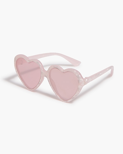  Girls' heart-shaped sunglasses