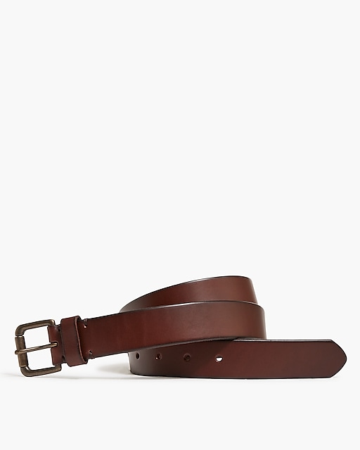 mens Leather roller belt