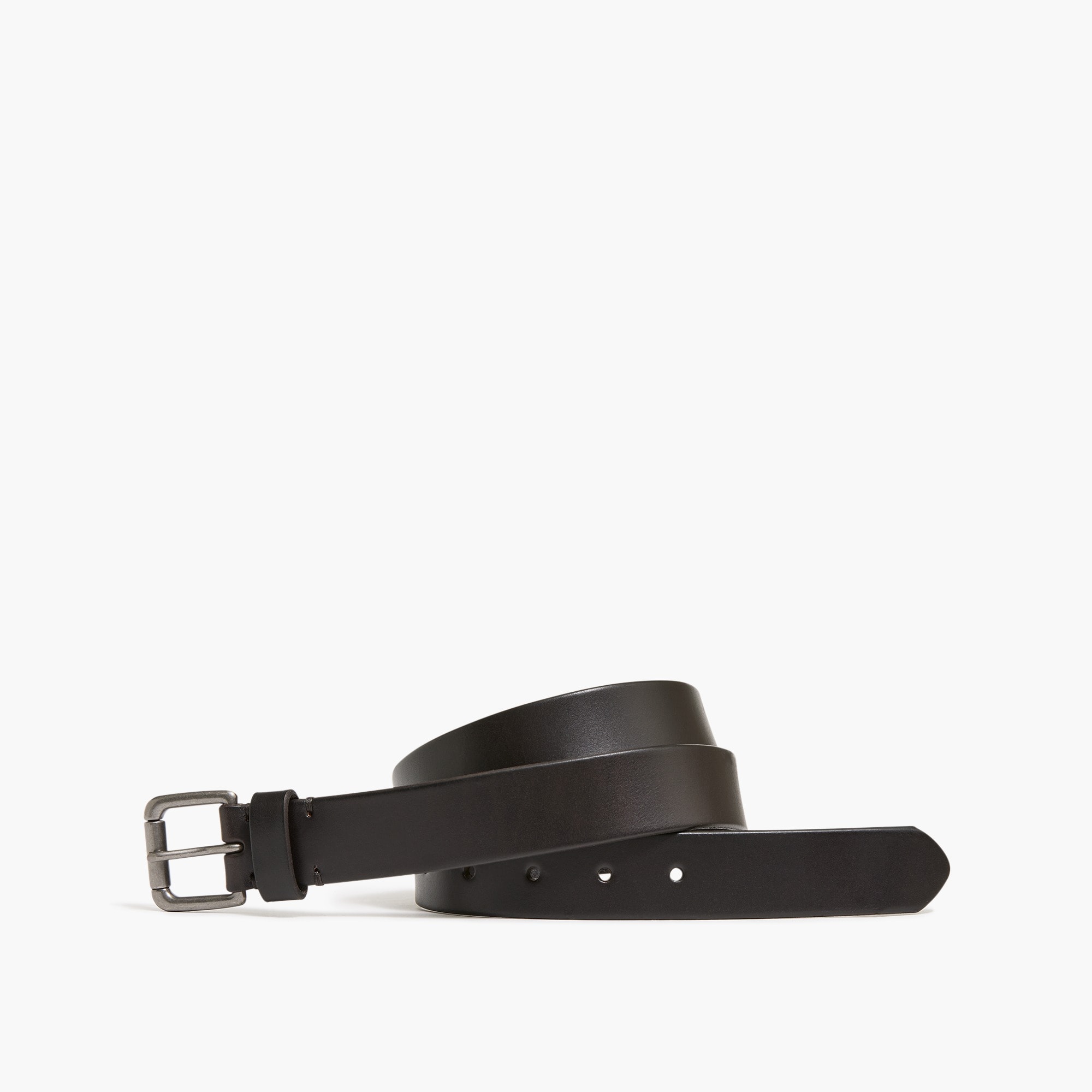 Leather roller belt