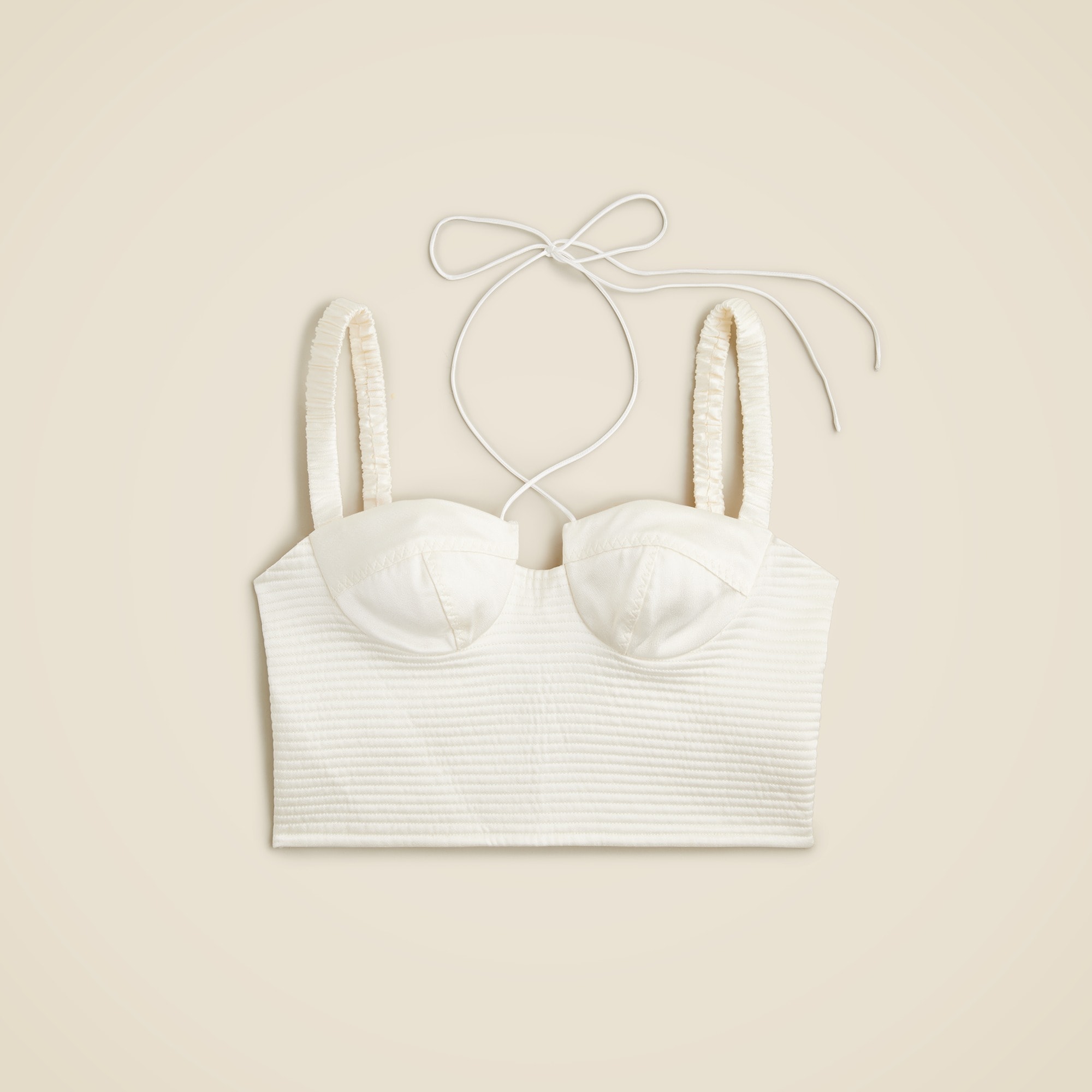 Limited-edition Anna October© X J.Crew Cropped Bustier Top For
