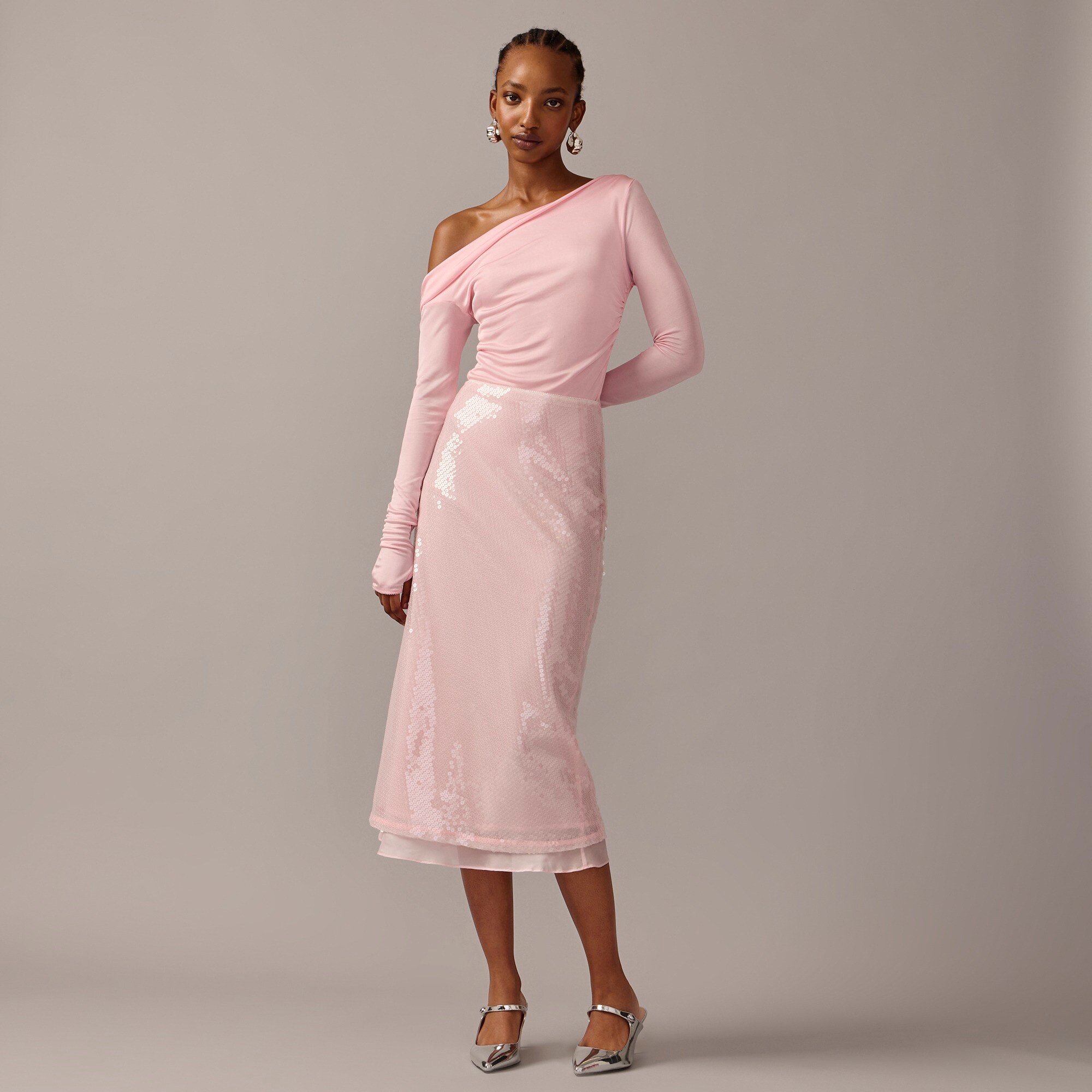 J.Crew Limitededition Anna October© X J.Crew Sequin Skirt For Women