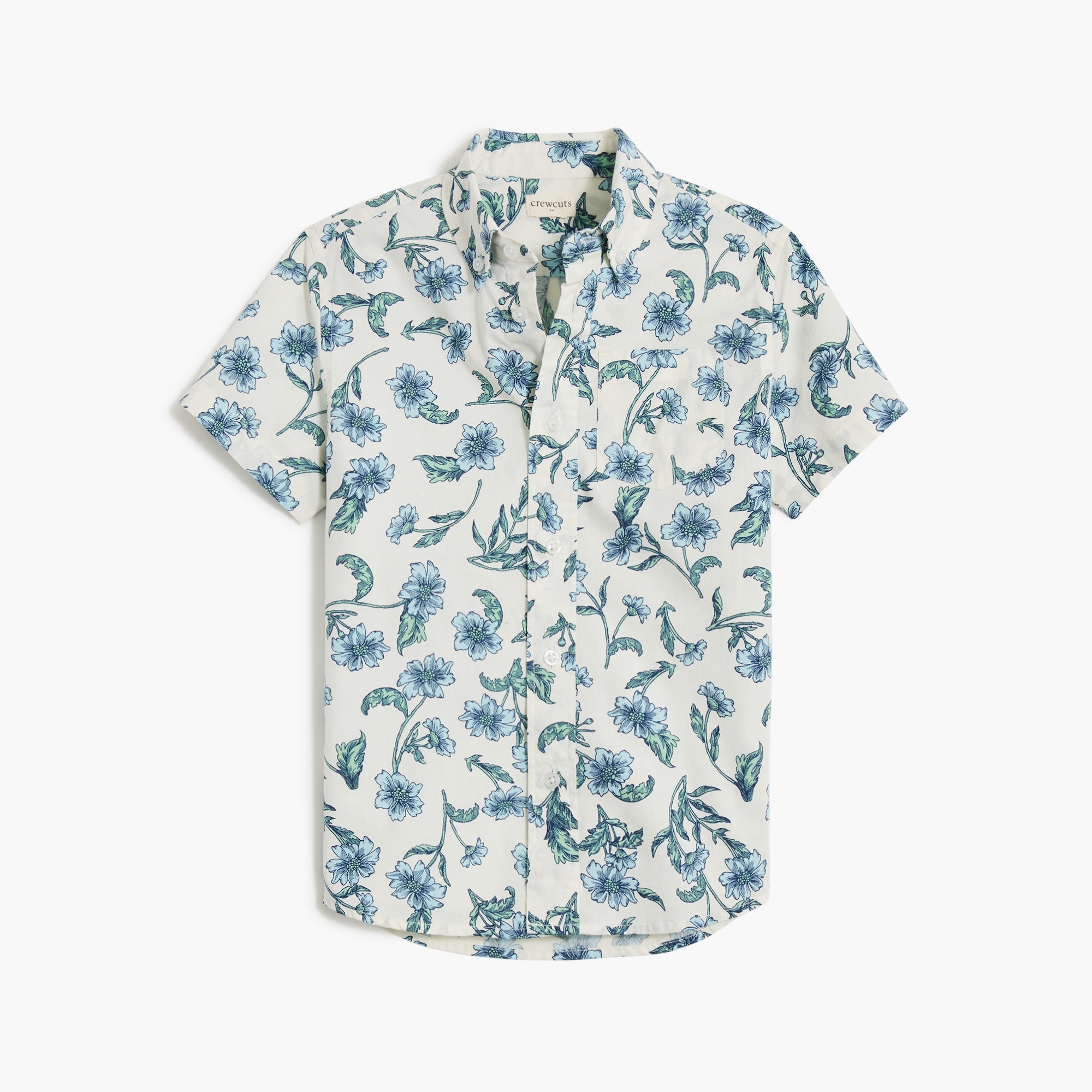 Boys' floral shirt