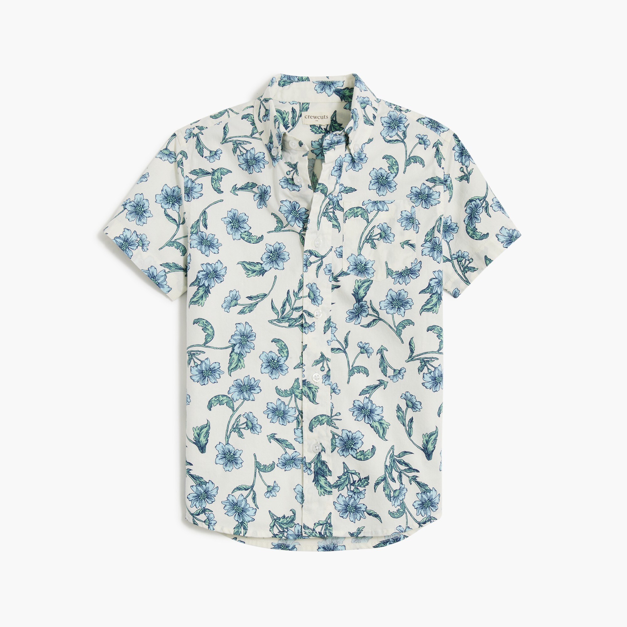  Boys' floral shirt