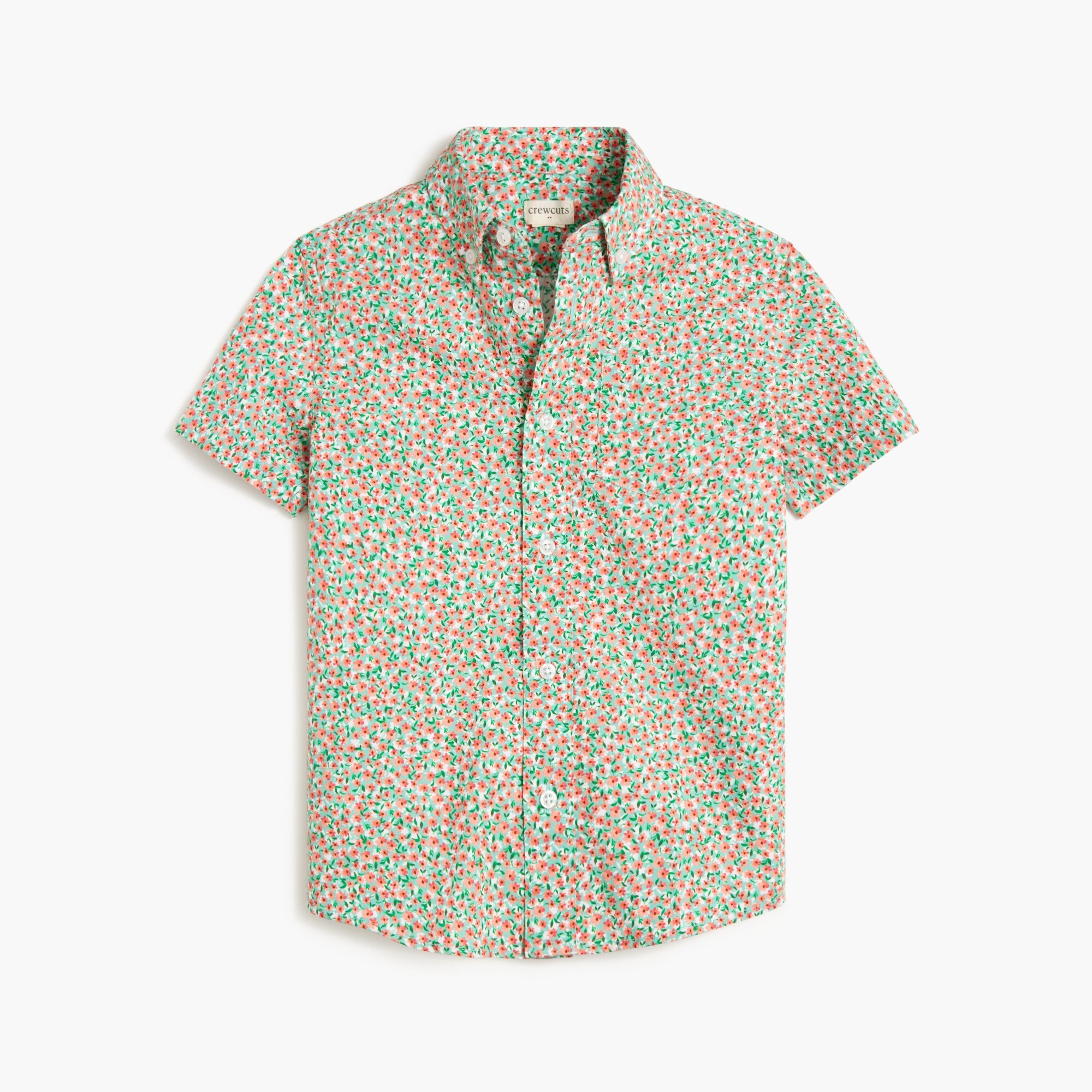 Boys' floral shirt