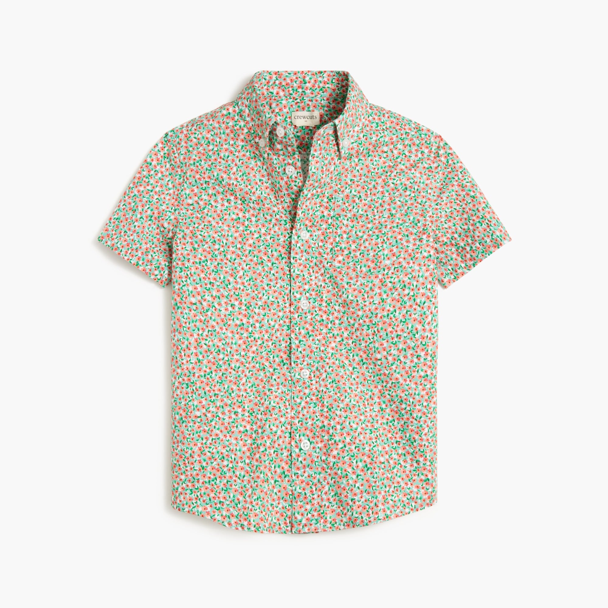  Boys' floral shirt