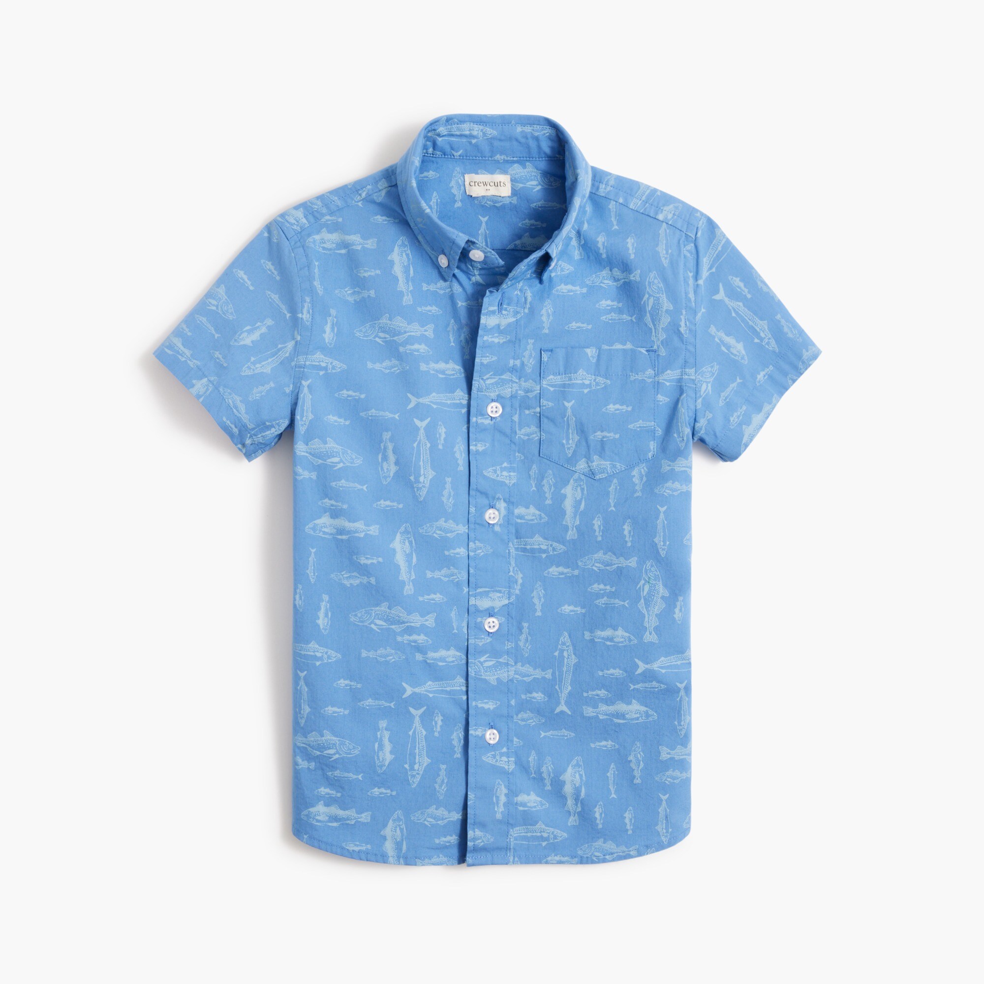 boys' fish print shirt for boys