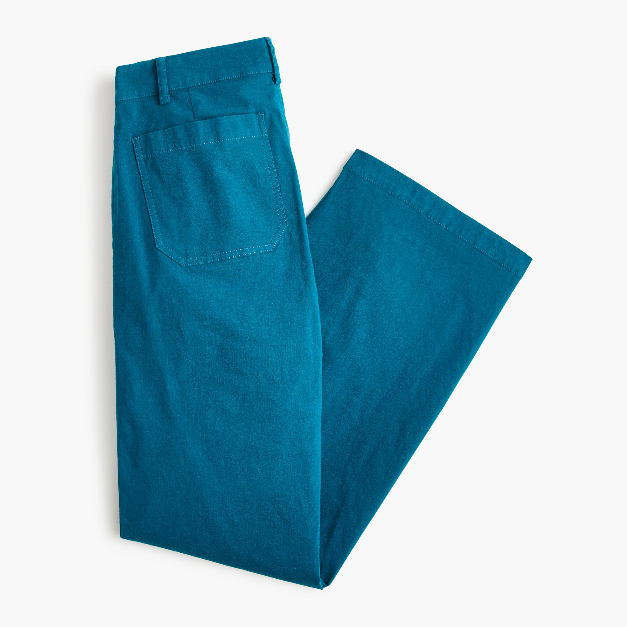 Lizzie High-rise Patch-pocket Wide-leg Pant For Women | Factory