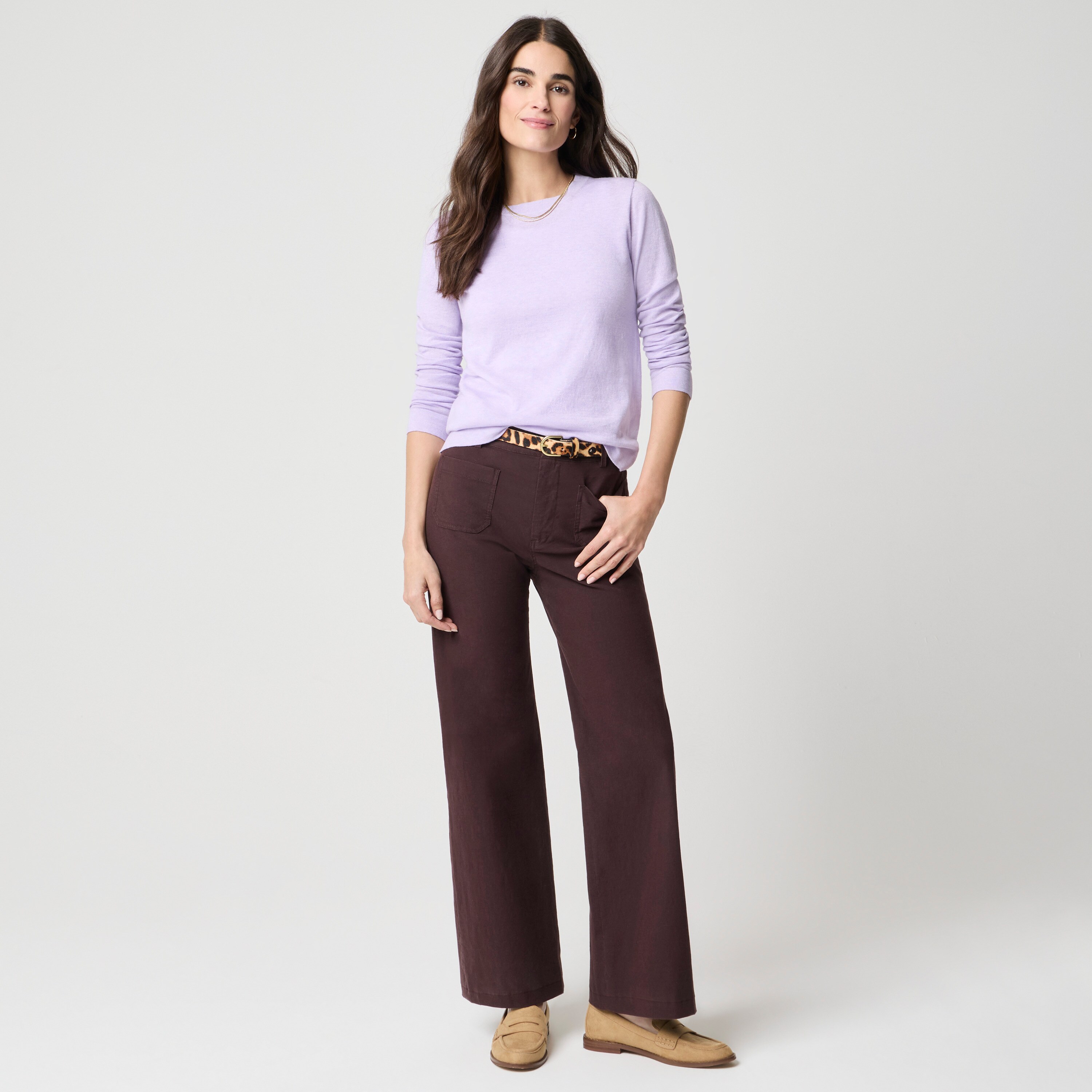 Lizzie wide-leg pant