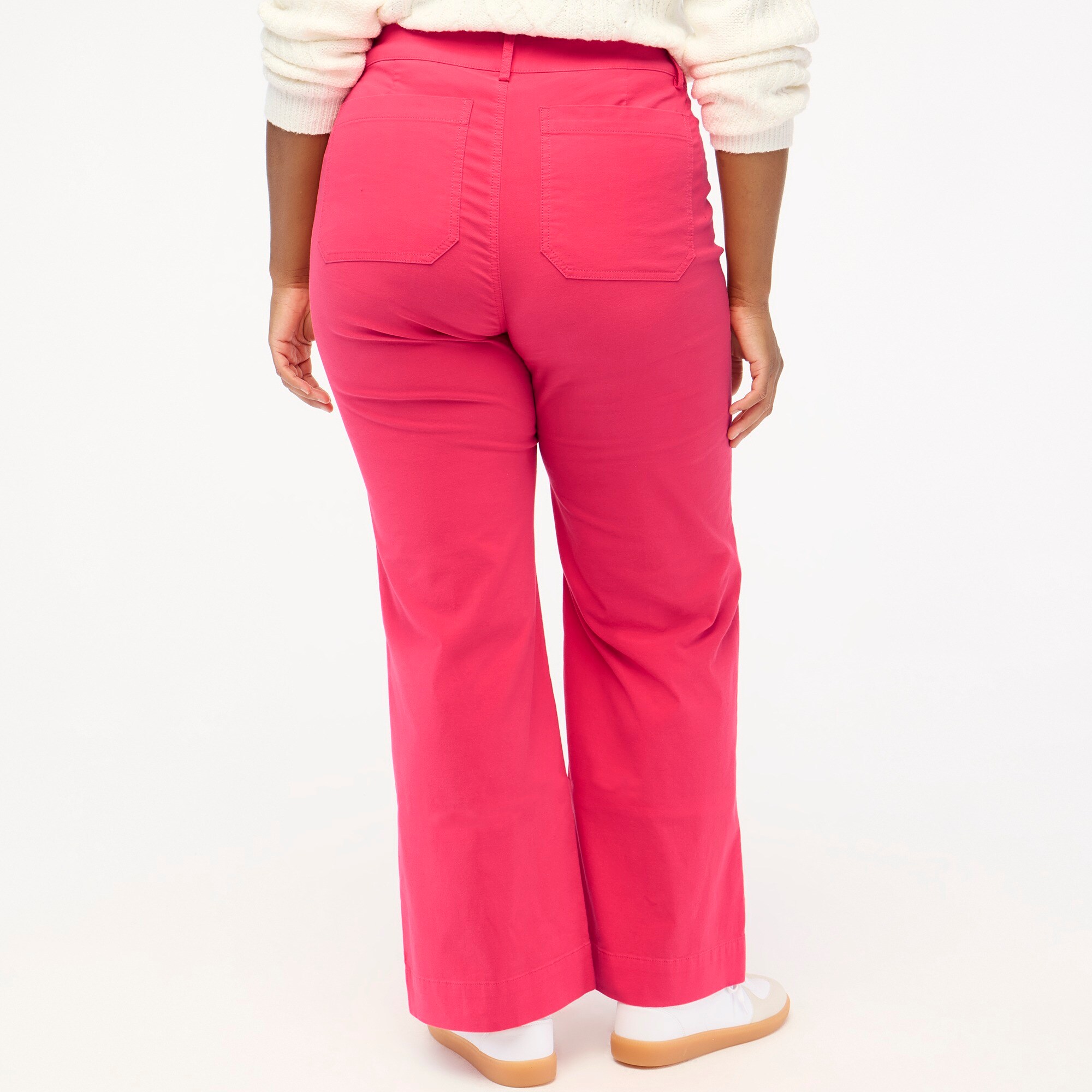 Petite Lizzie wide-leg pant