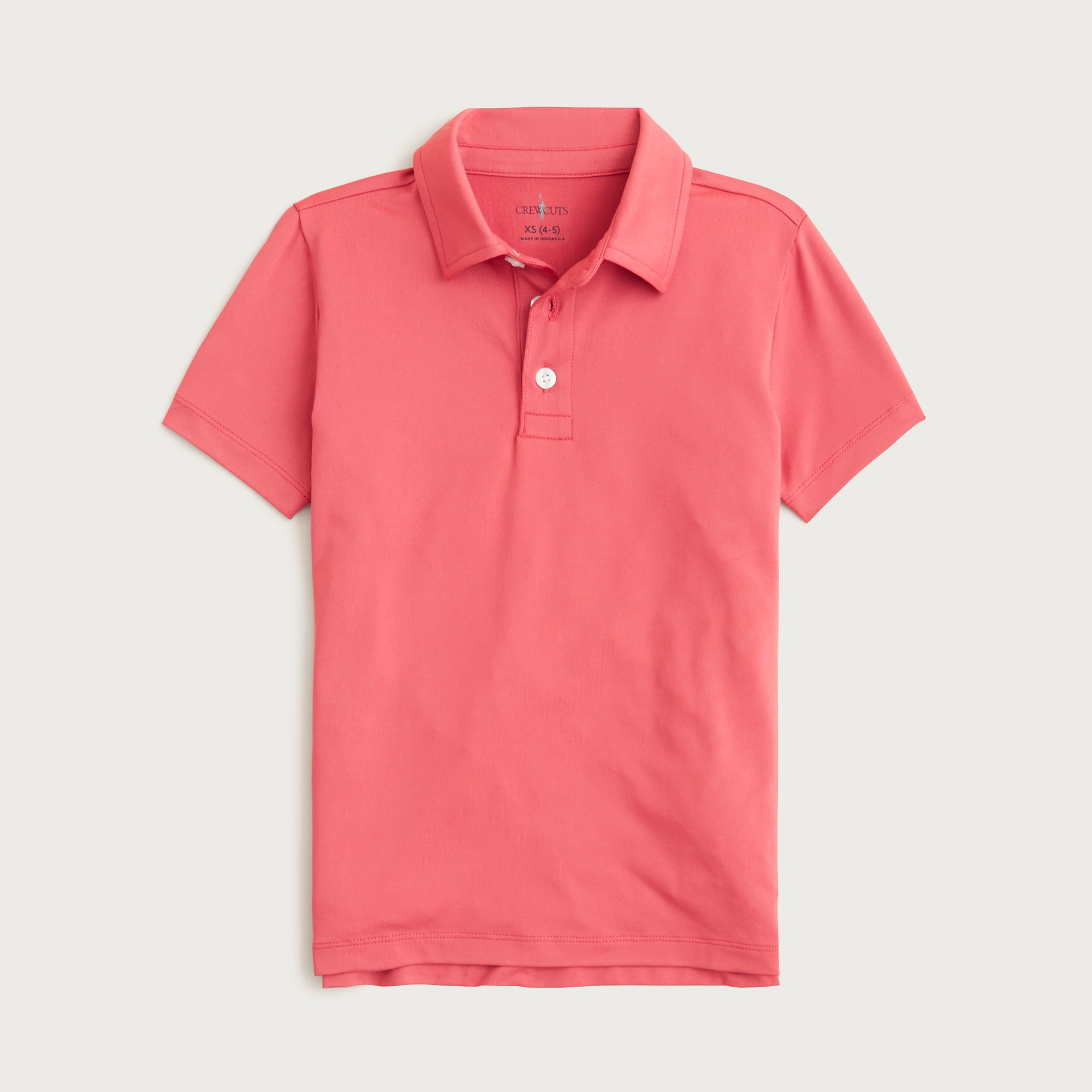 Kids' short-sleeve performance polo shirt