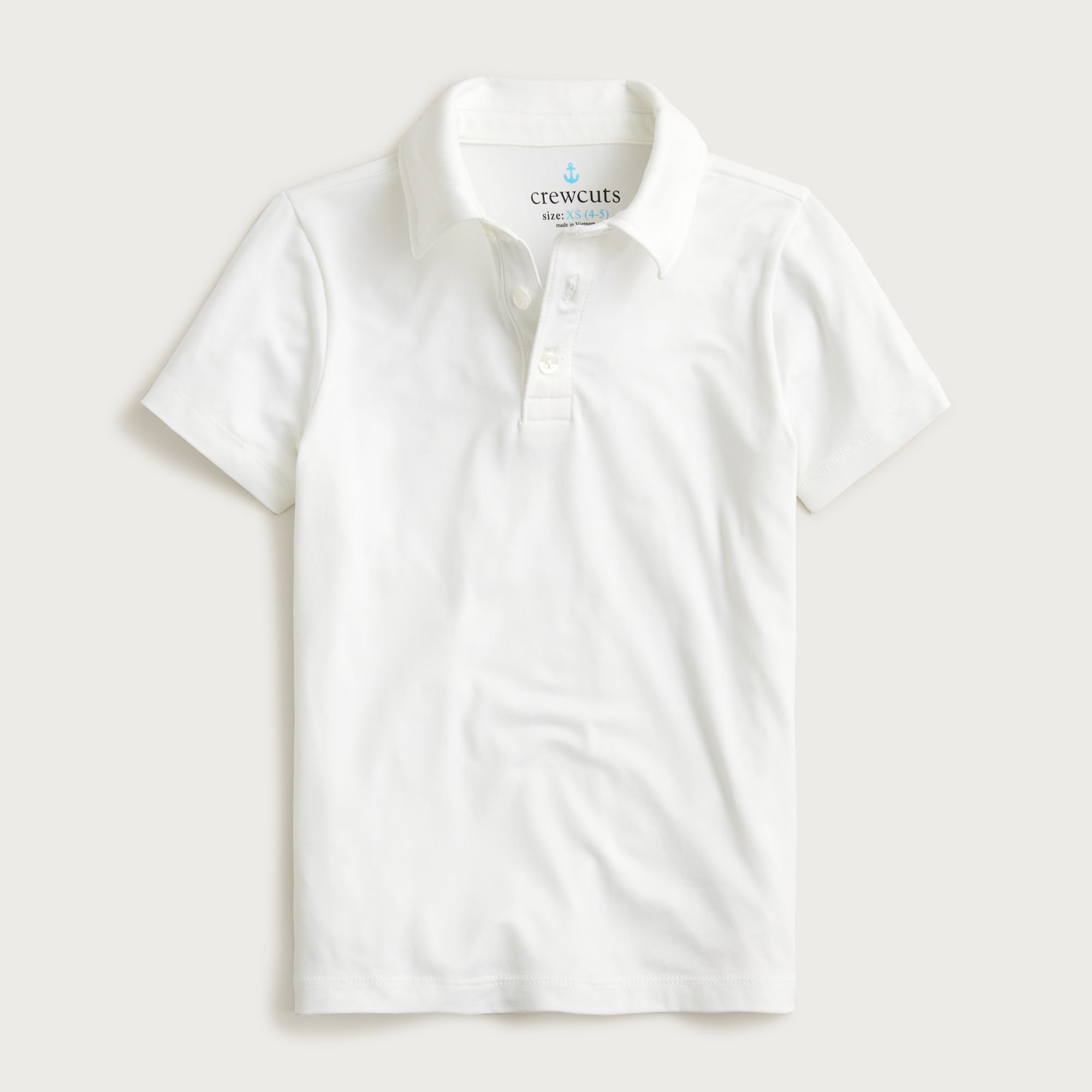 Kids' short-sleeve performance polo shirt