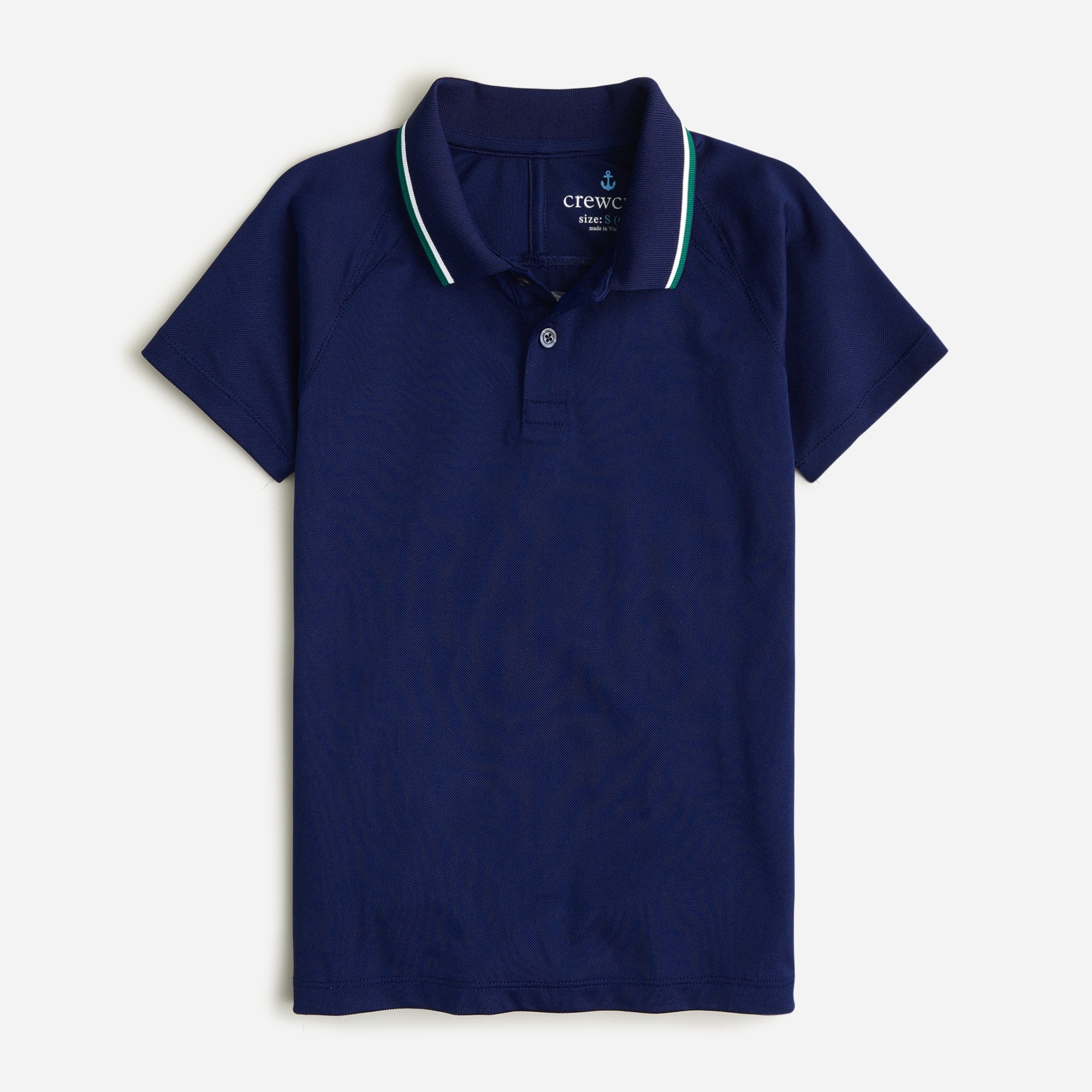 boys Kids' tipped active piqu&eacute; polo shirt