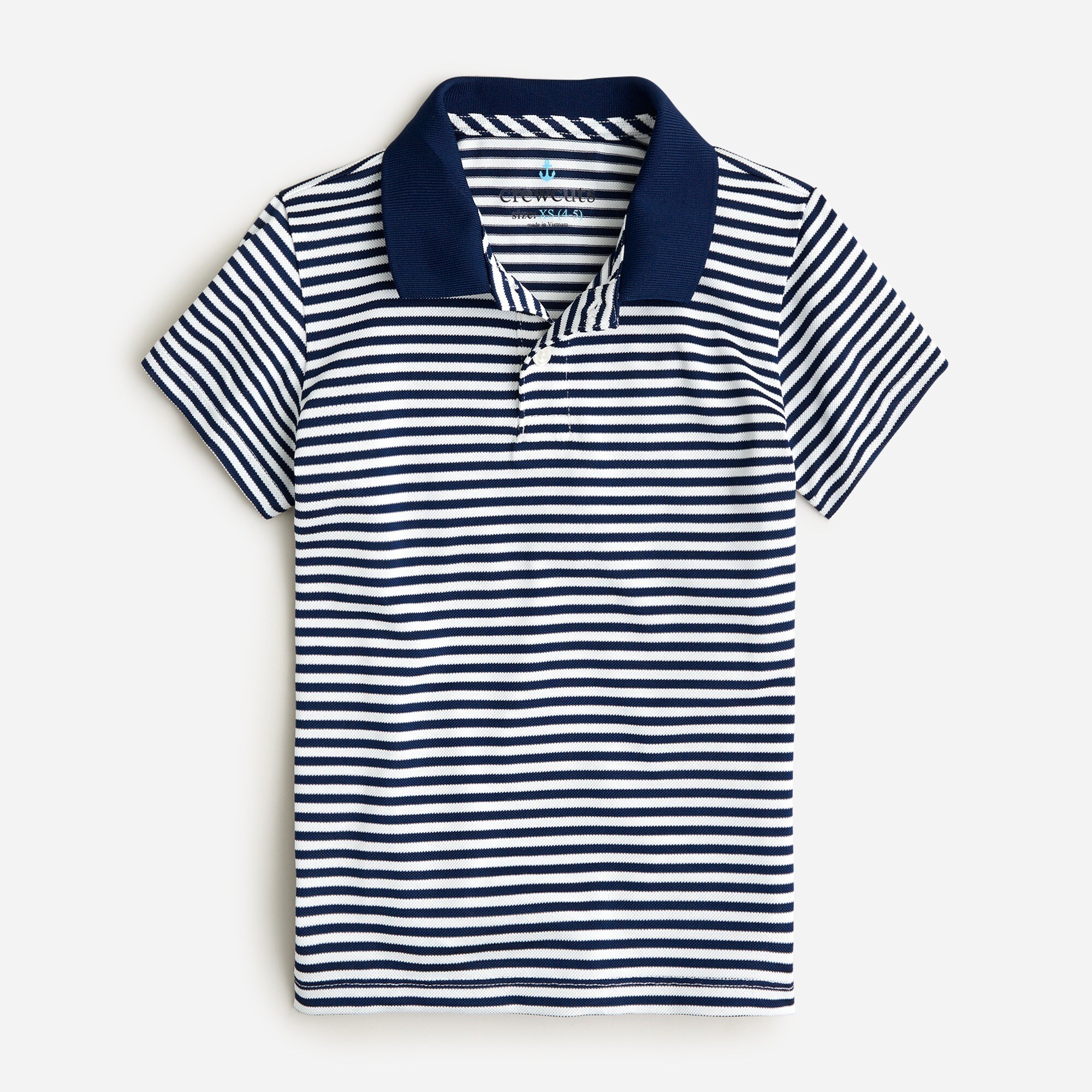 boys Kids' active piqu&eacute; polo shirt in stripe
