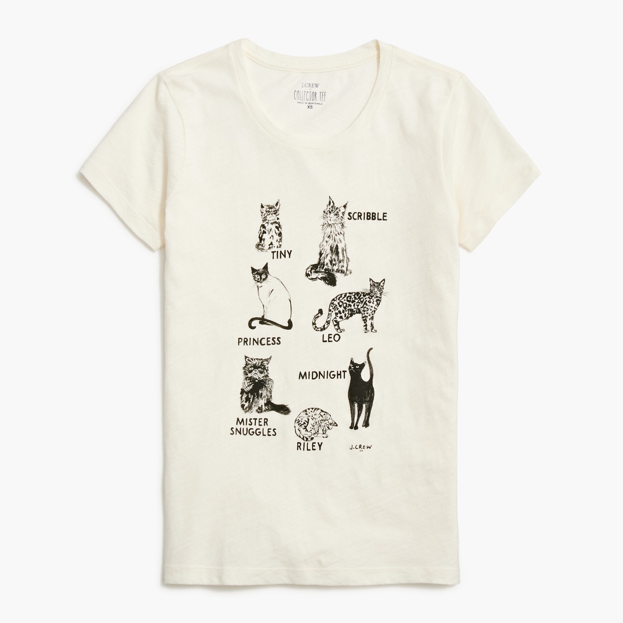 factory: city cats graphic tee for women
