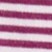 Striped terry half-zip pullover VINTAGE BURGUNDY WHITE