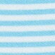 Striped terry half-zip pullover SCUBA BLUE WHITE