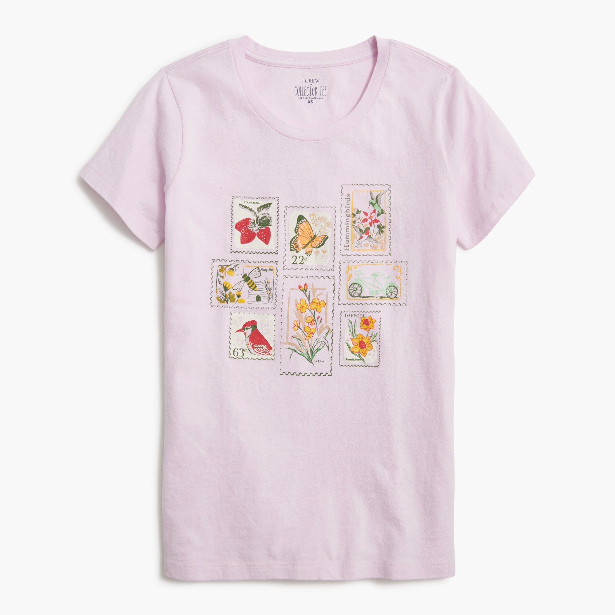 stamps graphic tee for women