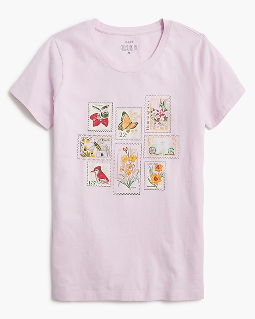 womens Stamps graphic tee