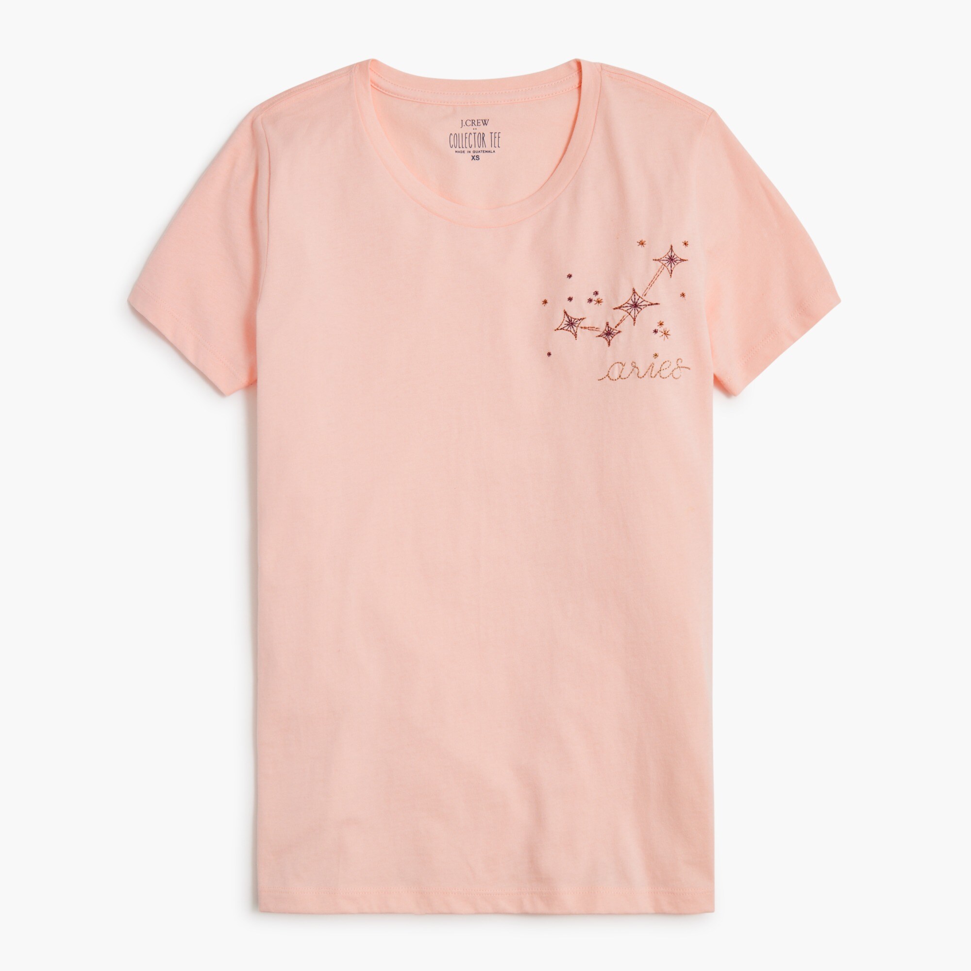 aries zodiac graphic tee for women