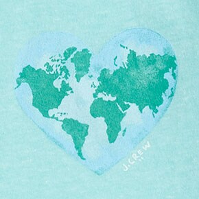 Earth Day graphic tee EARTH DAY factory: earth day graphic tee for women