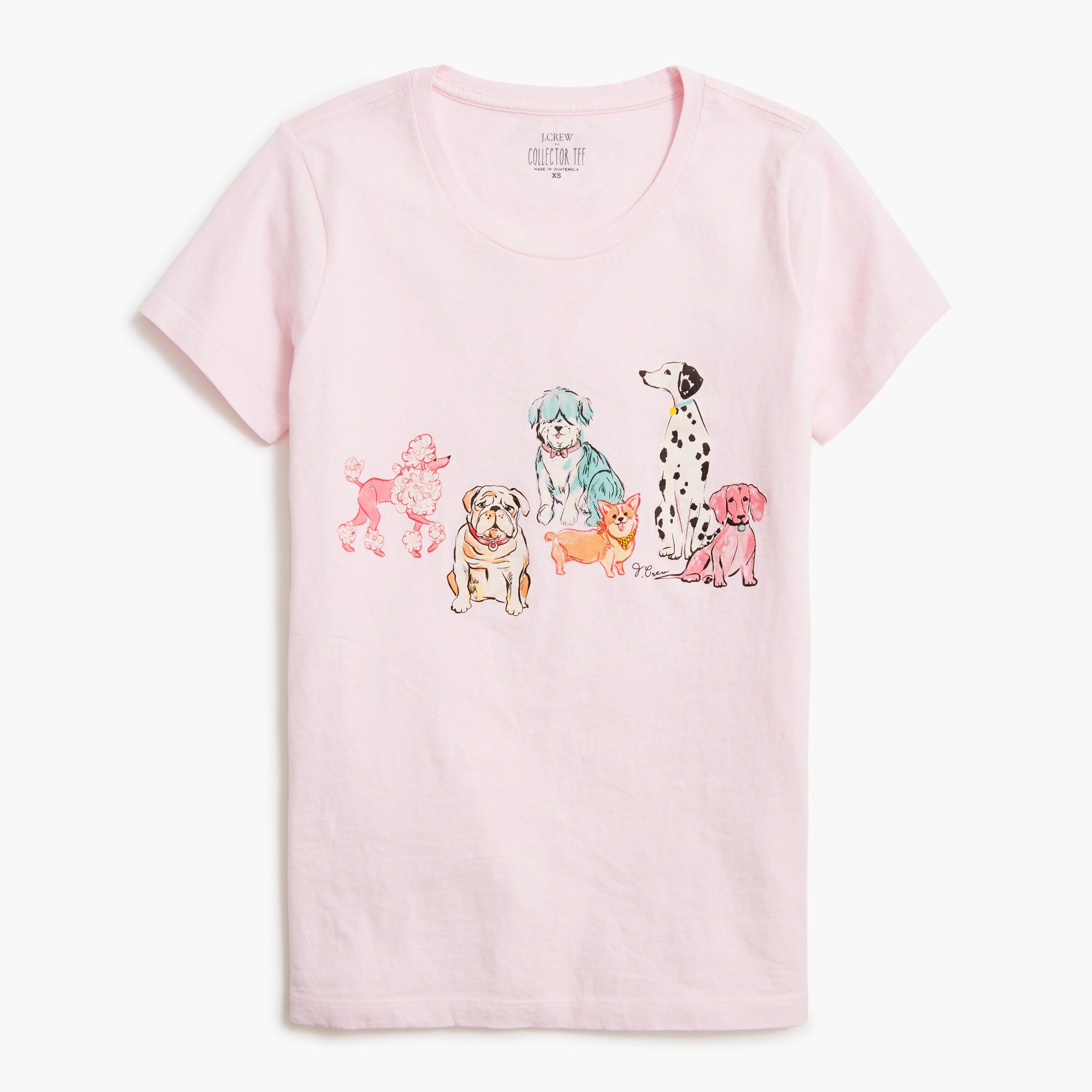 dog squad graphic tee for women