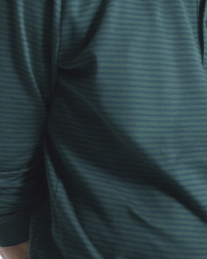 Tall long-sleeve performance polo shirt with COOLMAX&reg; technology