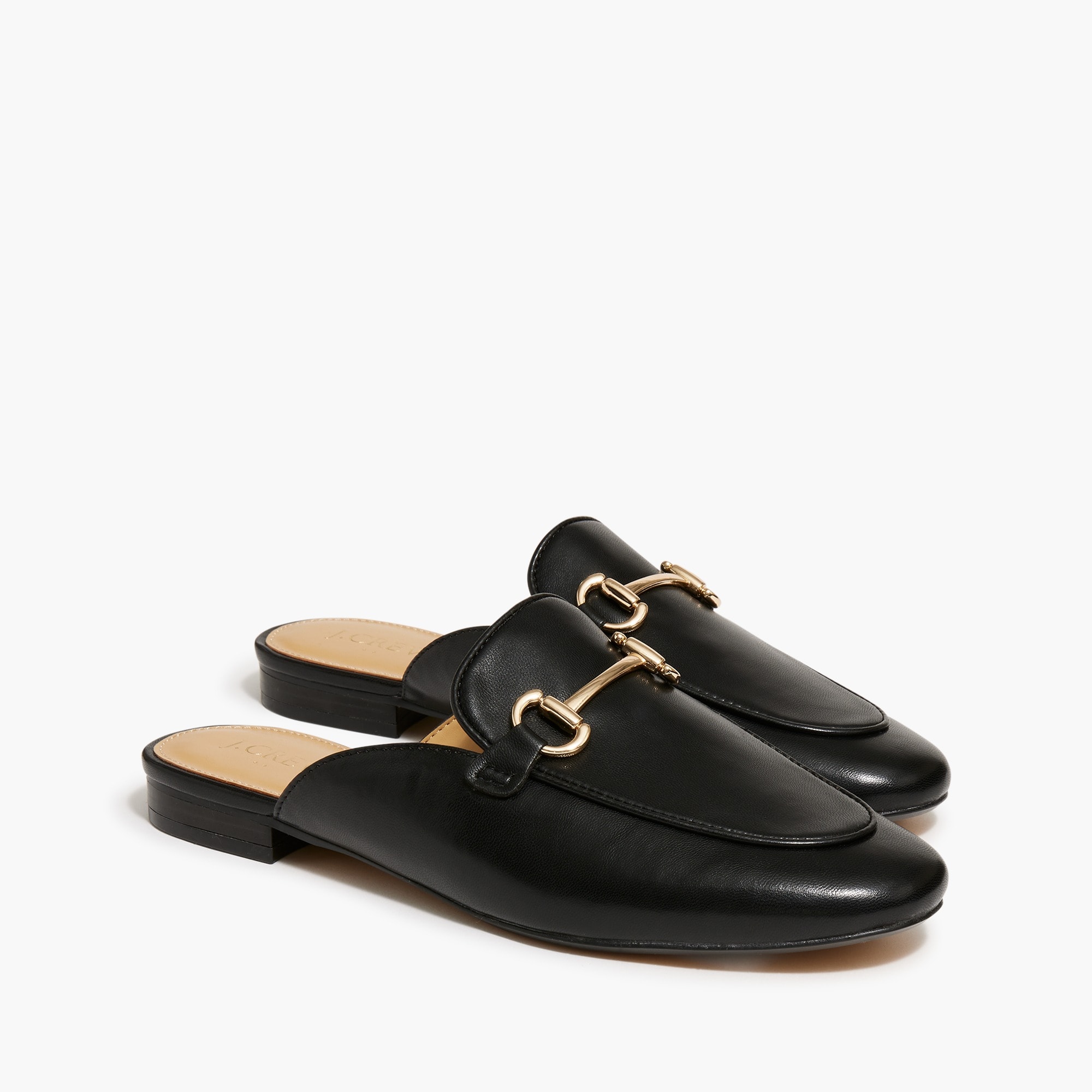 Bit loafer mules