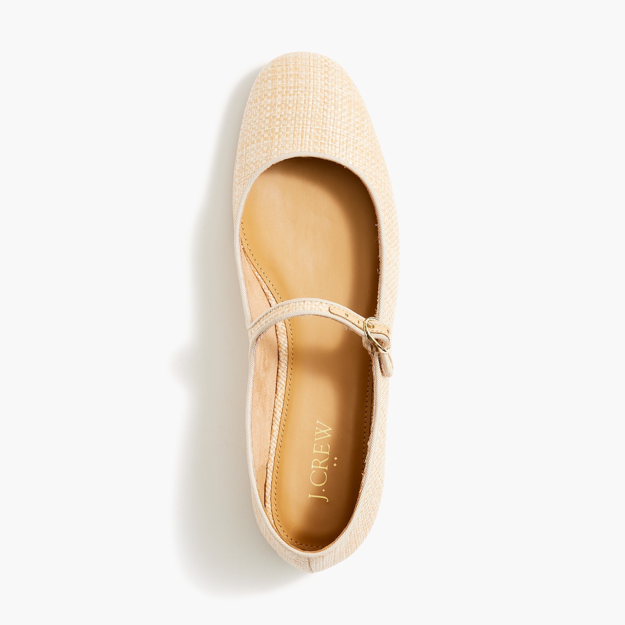 Factory Woven Mary Jane Flats For Women