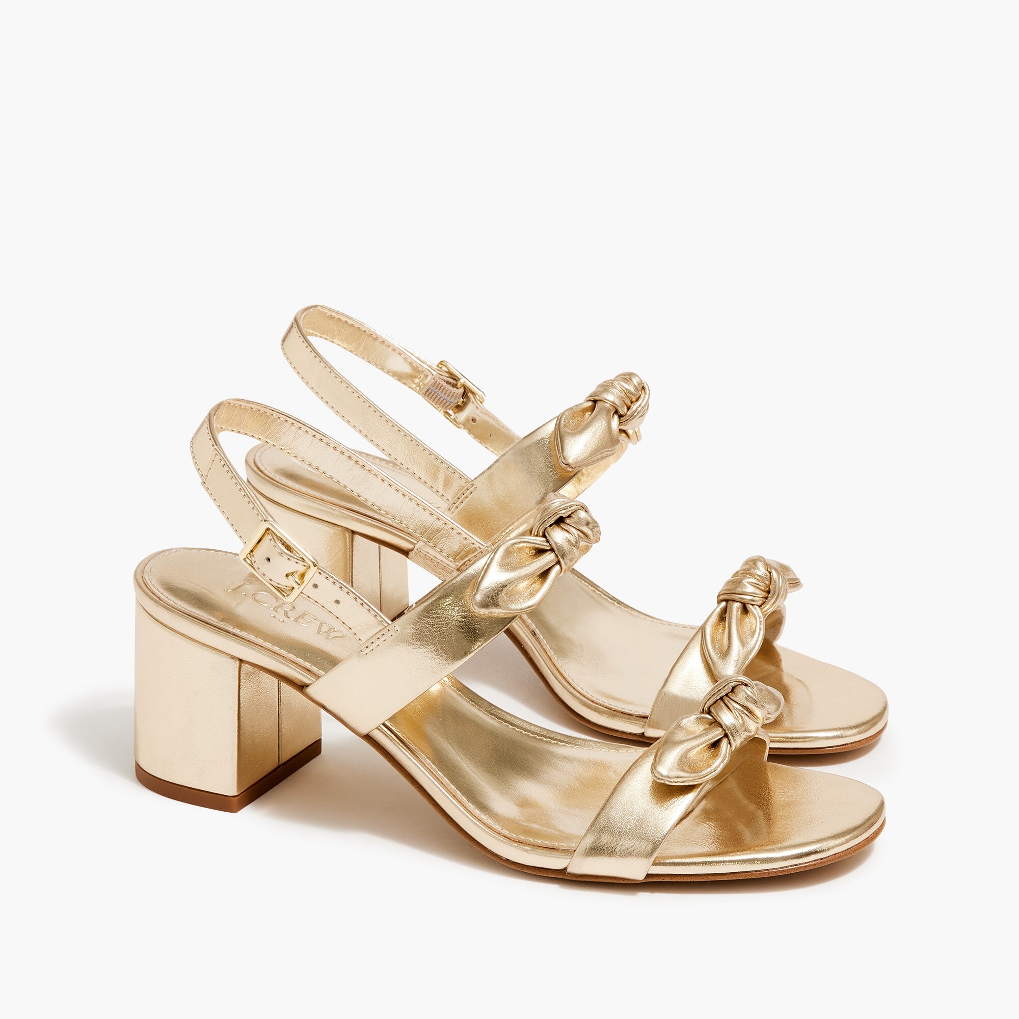 bow heeled sandals for women