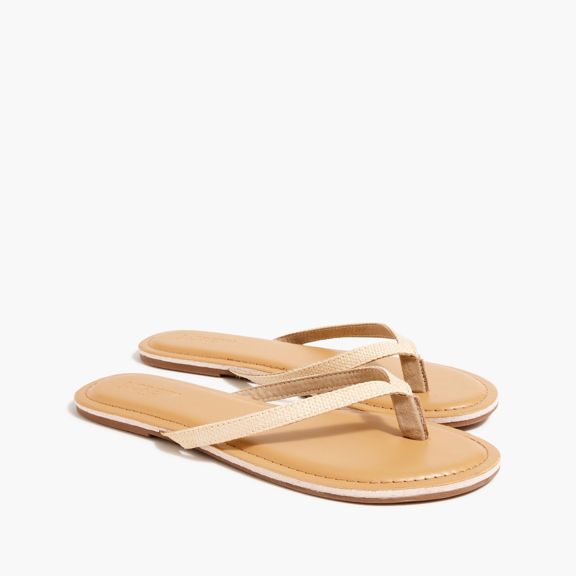 Woven flip-flops