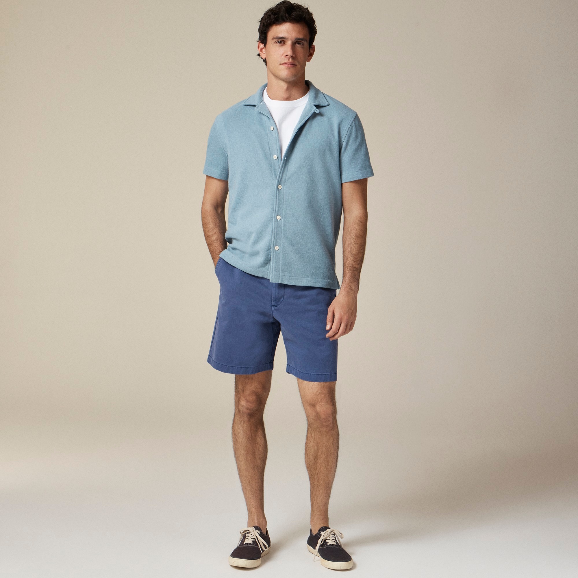 J.Crew: Selvedge Japanese Chambray Utility Shirt For Men