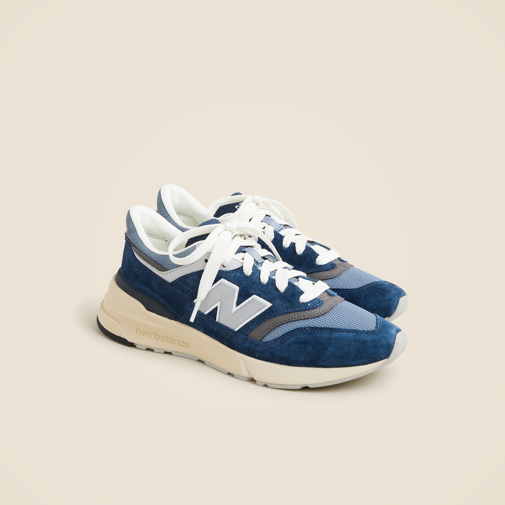 J crew new balance 620 alpine blue top