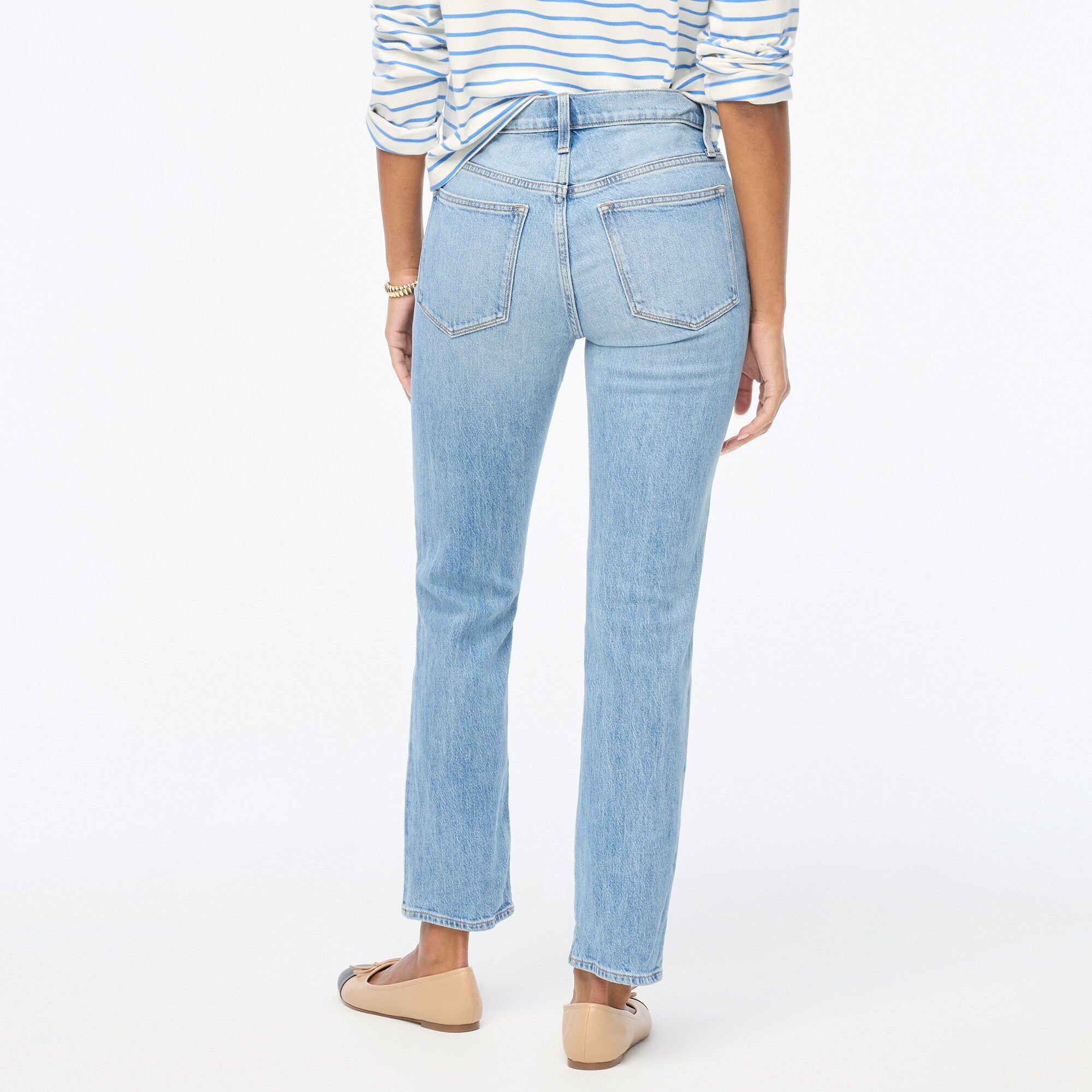 Petite slim boyfriend jean in all-day stretch