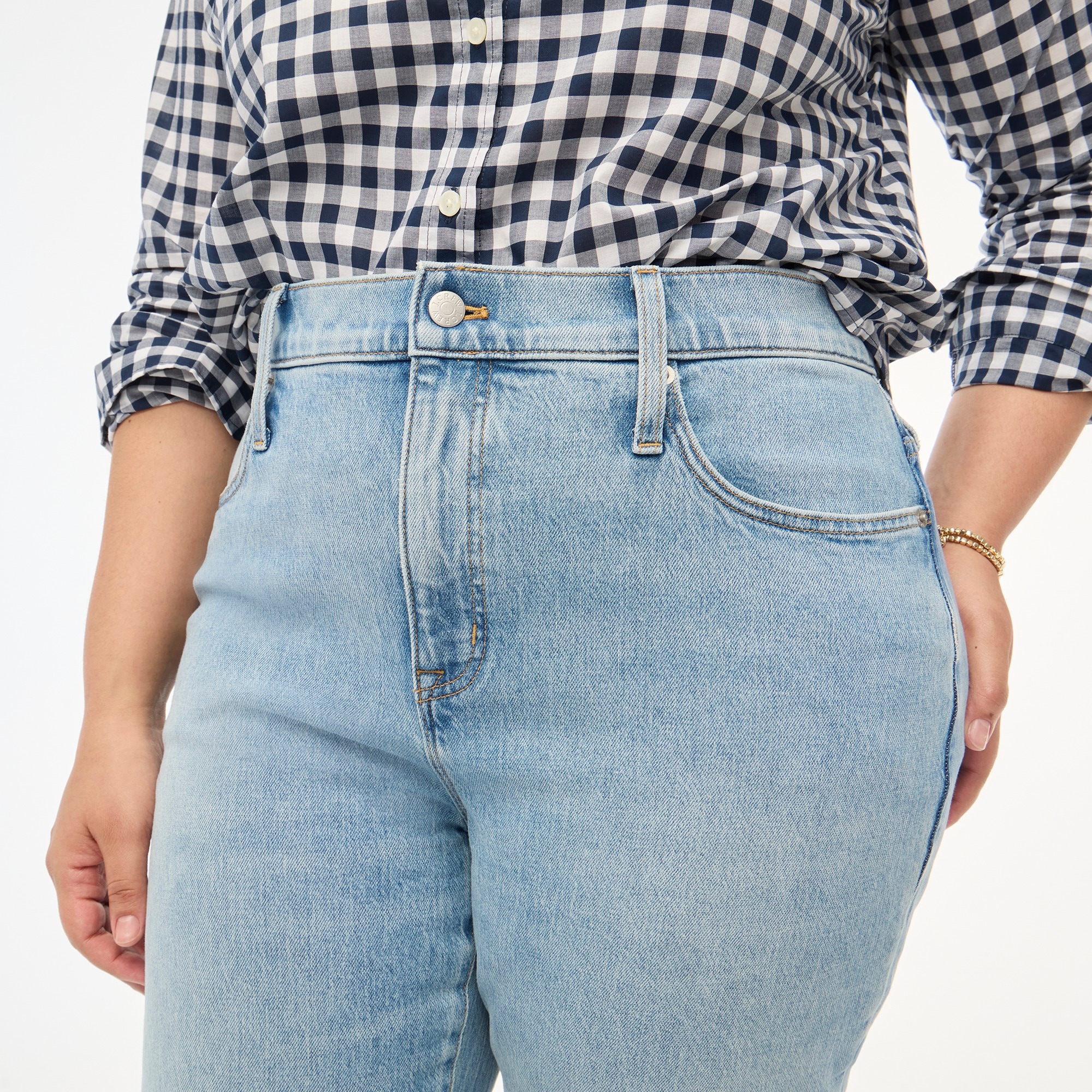 Petite slim boyfriend jean in all-day stretch