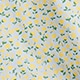 Slim Secret Wash cotton poplin shirt in print BABY DAISY BLUE YELLOW