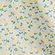 Secret Wash cotton poplin shirt in print BABY DAISY BLUE YELLOW