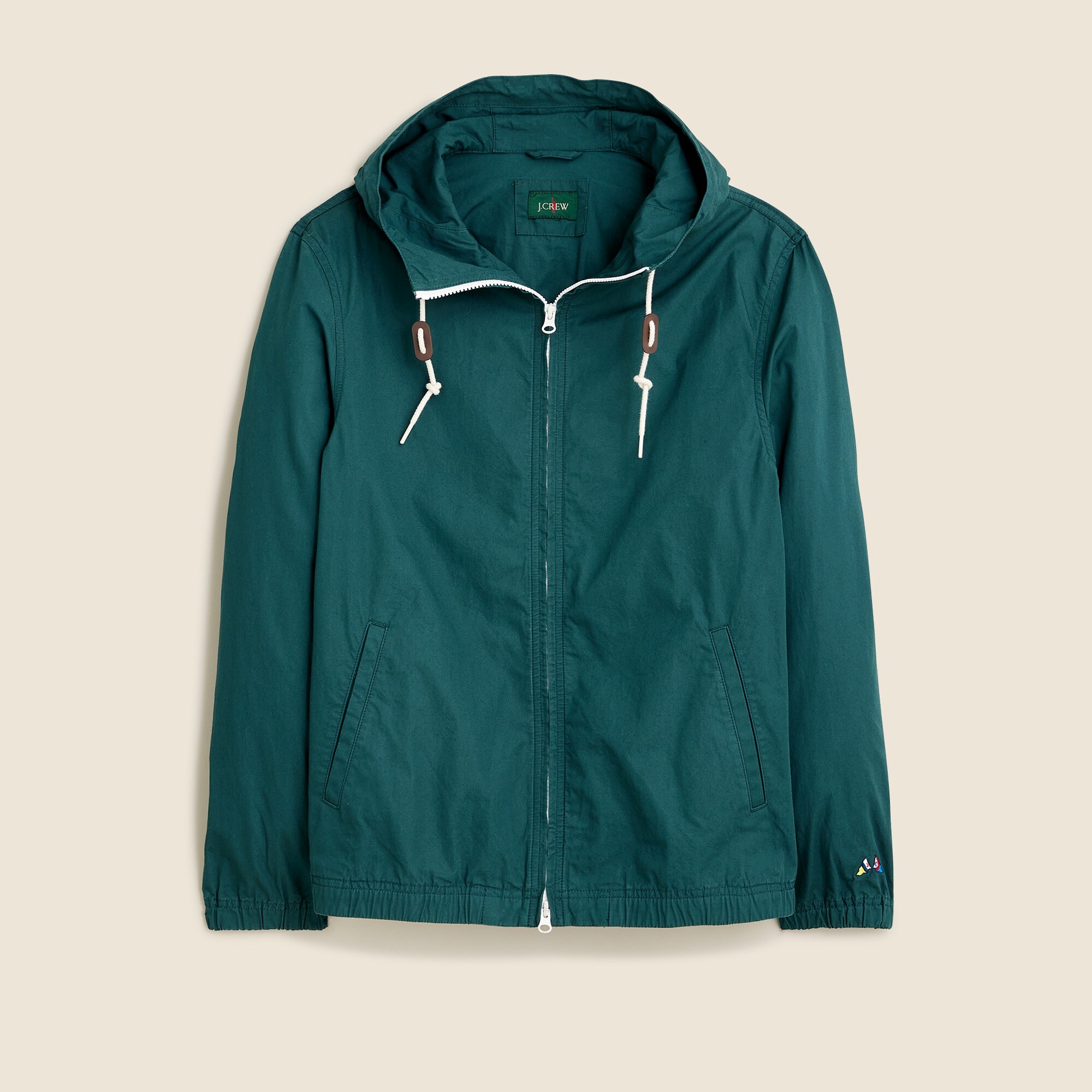 Hooded surf jacket in cotton