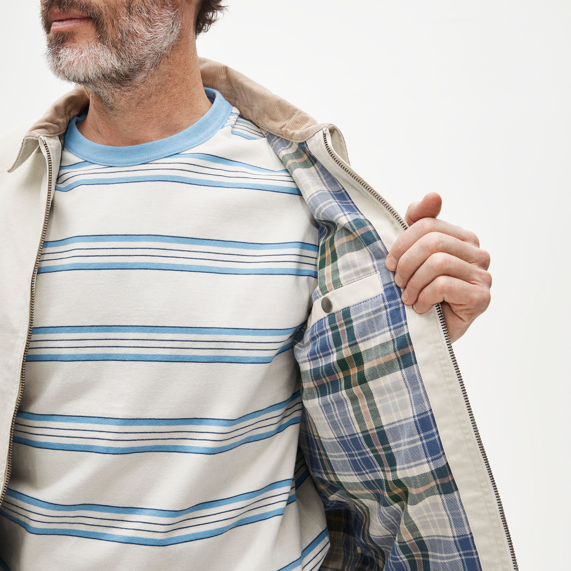 Wallace & Barnes lightweight canvas work jacket