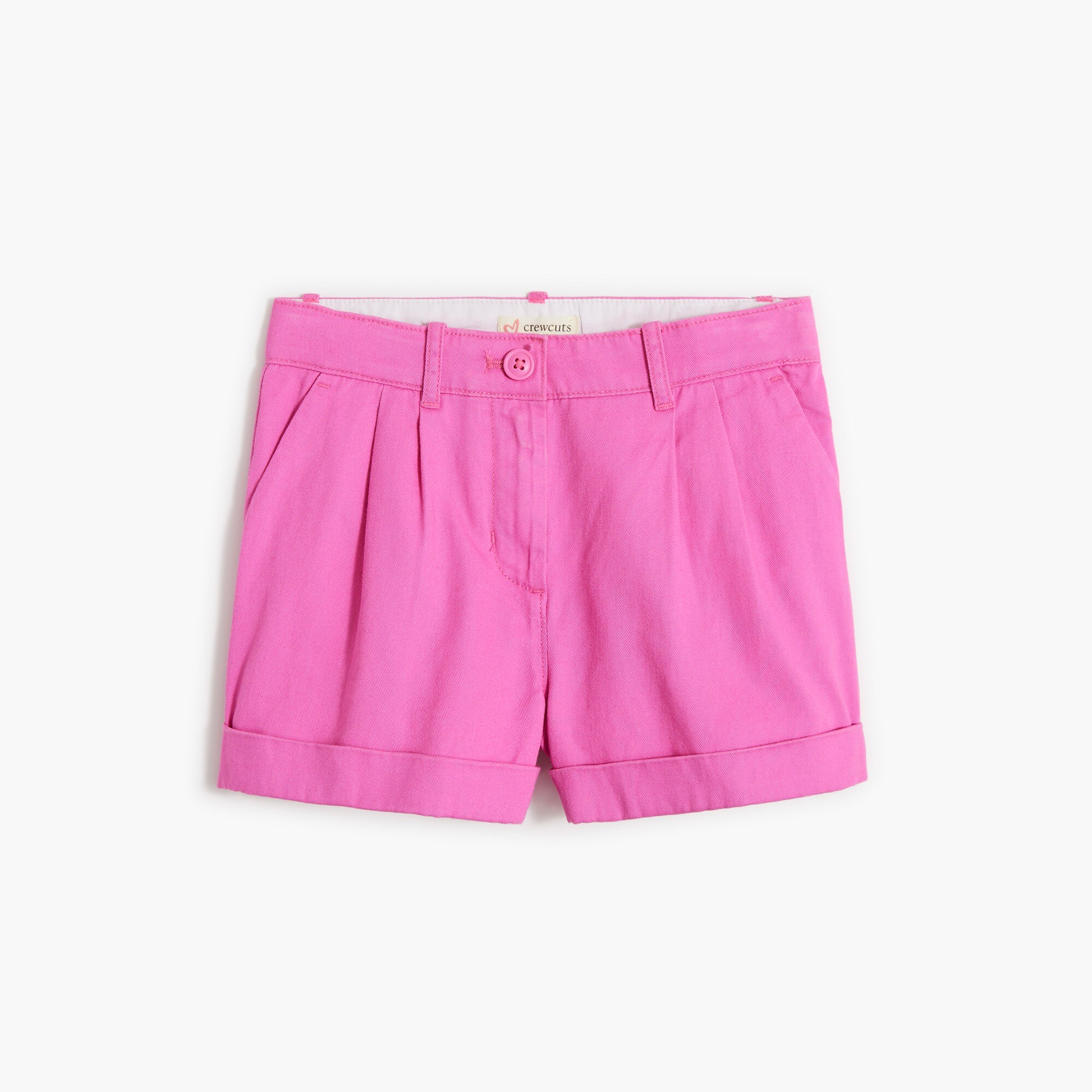 Girls' pleated short