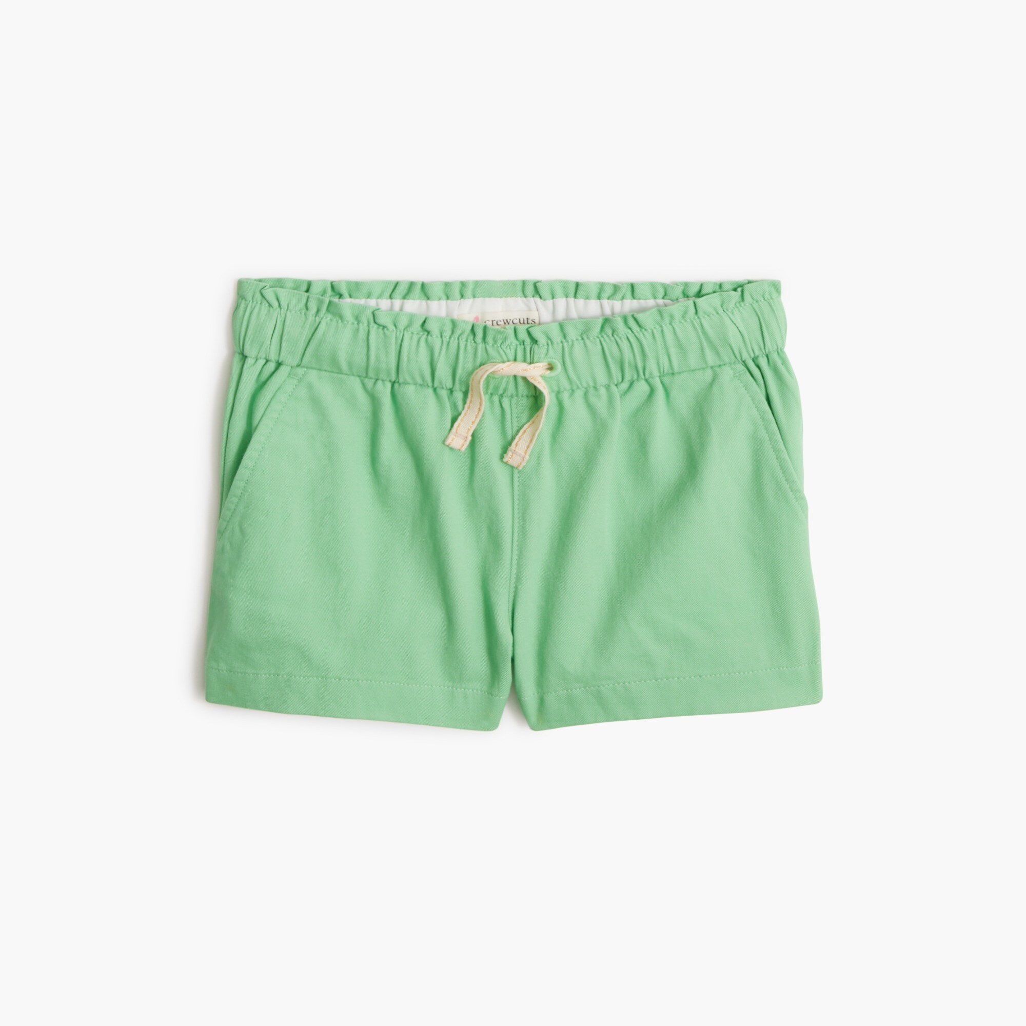  Girls' pull-on paper-bag short