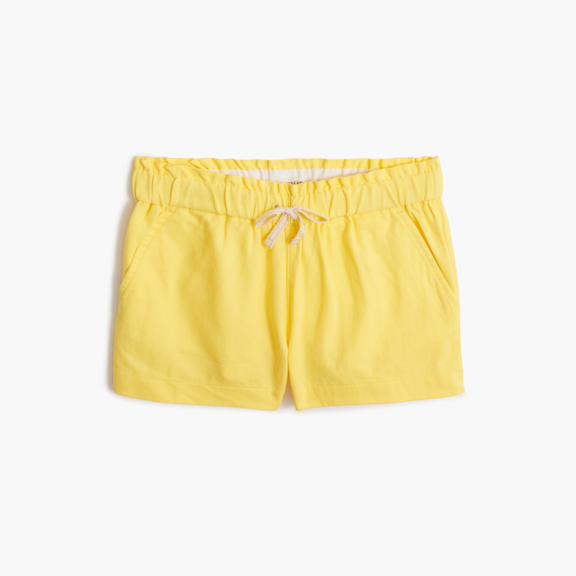Girls' pull-on paper-bag short